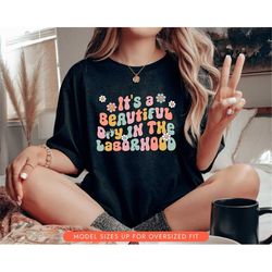 funny nicu nurse shirt, it's a beautiful day in the laborhood, labor and delivery nurse sweatshirt, mother baby nurse sh