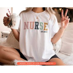 nurse graduation shirt, nurse gra gift, gift for new nurse, nurse appreciation week, future nurse shirt, school nurse sw