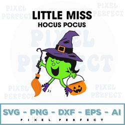 little miss svg, little miss halloween svg, little miss hocus pocus, little miss witch, little miss trick or treat, litt