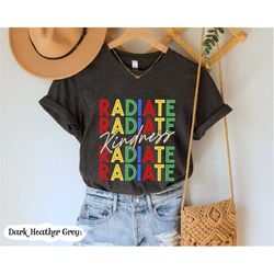 autism awareness shirts, teacher shirts, sped teacher tees, radiate kindness shirts, teacher gifts, autism mom, autism s