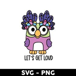 chattermax in color svg, chattermax svg, chattermax bluey svg, bluey svg, bluey dog svg, cartoon svg - digital file