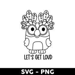 chattermax outline svg, chattermax svg, chattermax bluey svg, bluey svg, bluey dog svg, cartoon svg - digital file