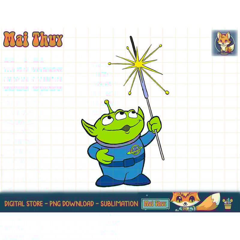 Disney and Pixar s Toy Story Alien Sparklers Fourth of July T-Shirt.jpg