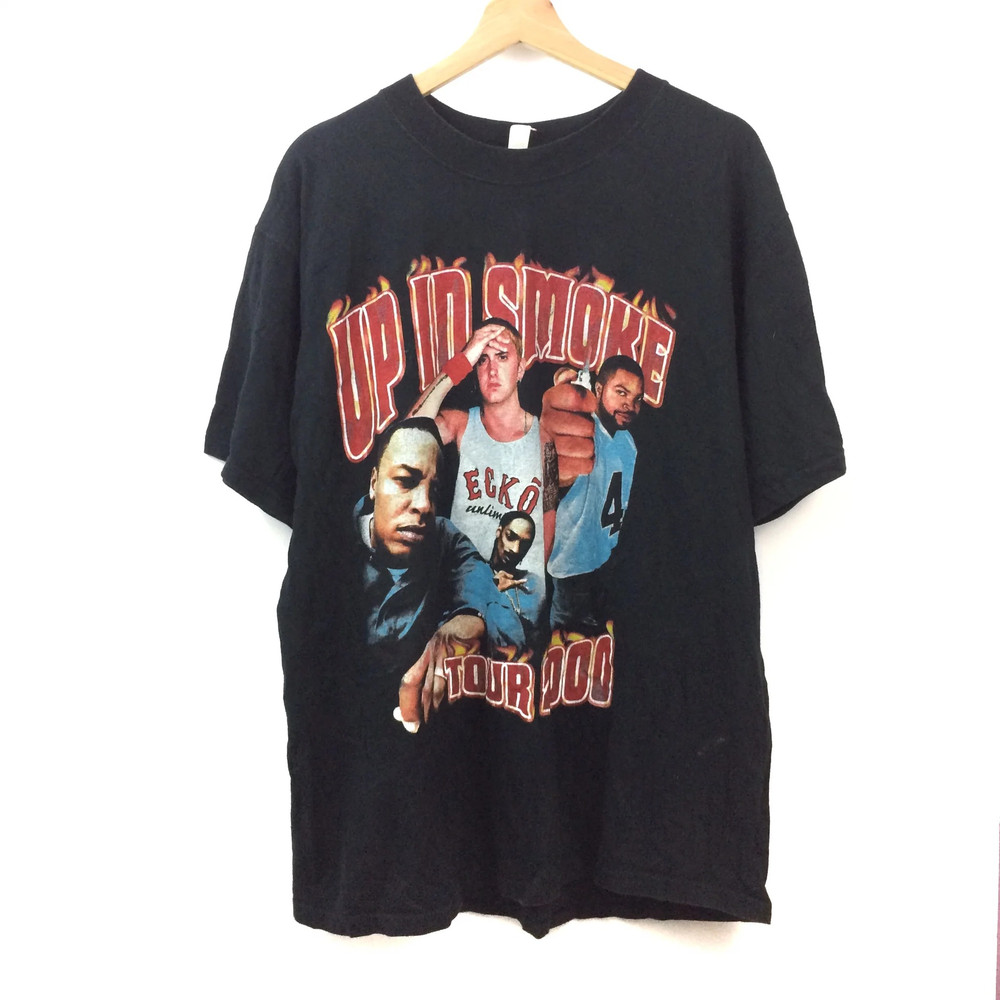 Up In Smoke Tour 2000 Shirt, Retro Vintage Eminem Shirt, Rapper Shirt, Eminem Shirt, Hoodie, Sweatshirt, Longsleeves