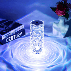 rose diamond table lamp: a touch of opulence for your home