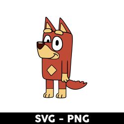 rusty svg, bluey rusty svg, bluey svg, bluey dog svg, cartoon svg - digital file