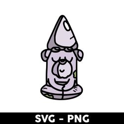 stone gnome svg, gnome svg, bluey svg, bluey dog svg, cartoon svg - digital file