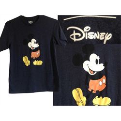 Disney Mickey Mouse Crew Neck - Vintage Mickey Mouse Graphic Tee - Deadstock Disney Tee Shirt