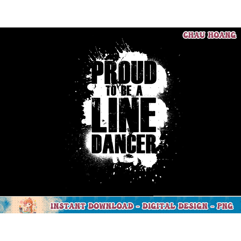 Proud Line Dancer Dancing Dance Country Music Western Gift T-Shirt copy.jpg