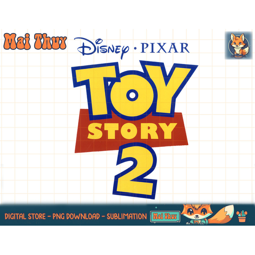 Disney Pixar Toy Story 2 Title Logo T-Shirt copy.jpg