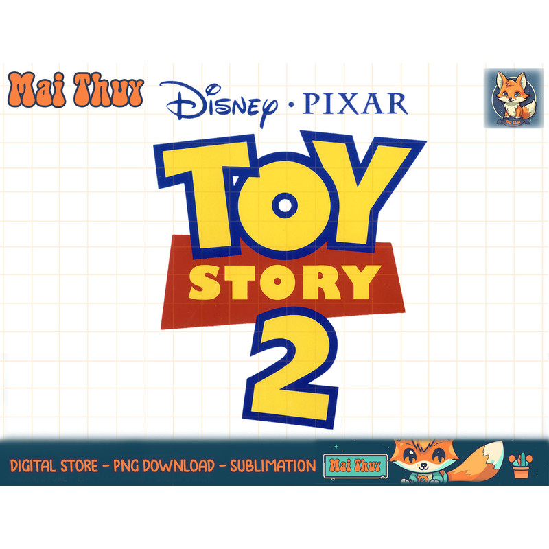 Disney Pixar Toy Story 2 Title Logo T-Shirt copy.jpg