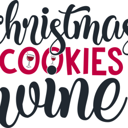 christmas cookies wine svg, winter svg, santa svg, holiday, merry christmas, christmas bundle, funny christmas shirt,cut