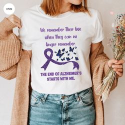 alzheimer crewneck sweatshirt, alzheimer fighter t-shirt, alzheimers awareness shirt, alzheimers gifts, alzheimer diseas