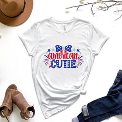 american cutie shirt, 4th of july shirt, memorial day shirt, patriotic shirt, america shirt, freedom shirt, american fla