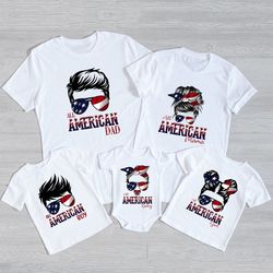 american family shirt, 4th of july family shirts, family gift, matching family shirts, independence day shirt, memorial