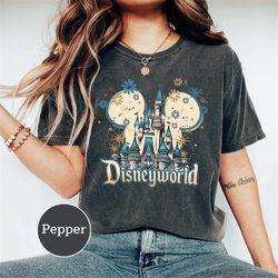 disney watercolor castle mickey minnie t-shirt, disney castle, disney vacation shirt, disney trip shirt, disney family s