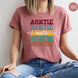 aunt t-shirt, new aunt gift, auntie graphic tees, aunt gift, aunt vneck tshirt, cute auntie clothes, gift for auntie, be