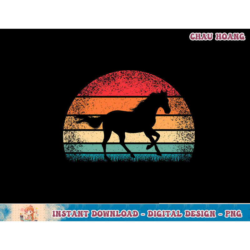 Retro Horse Lover Horseback Riding Cowgirl Western T-Shirt copy.jpg