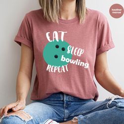 bowling shirt, funny bowling shirt, gift for her, bowling graphic tees, gift for him, bowling crewneck sweatshirt, bowli