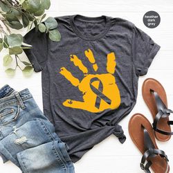 childhood cancer shirt, cancer survivor, pediatric nurse, gold cancer ribbon, pediatric cancer shirt, child cancer shirt