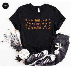 coffee outfit, gift for women, coffee t-shirt, gift for her, shirt for women, coffee shirts, women coffee vneck shirt, c