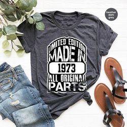 custom birthday t-shirt, 50th birthday graphic tees, funny birthday shirt, birthday gifts, personalized birthday shirt,