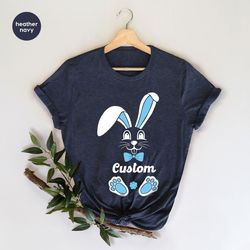 custom easter shirts, personalized gift, easter gifts, matching family shirts, easter group tshirts, customized kids eas