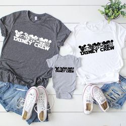 disney crew shirt, star wars crew shirt, star wars squad tee, mandolorian shirt, baby yoda shirt, mickey ears shirt