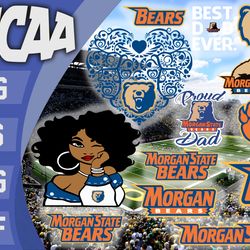 morgan state bears bundle ncaa svg, ncaa svg, instant download