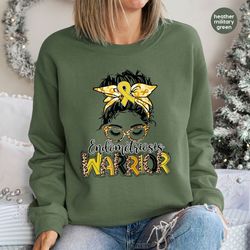 endometriosis warrior hoodies and sweaters, endometriosis awareness long sleeve shirt, endometriosis sweatshirt, endomet