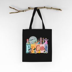 epcot tote bag, monorail tote bag, disney world tote bag, disney tote bag, disney vacation tote bag, disneyland tote bag