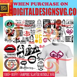 1000 buffy vampire slayer bundle svg, buffy vampire slayer, sunnydale svg, buffy svg, buffy clipart, buffy vector, buffy