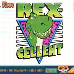 disney pixar toy story 4 retro rex-cellent portrait c2 t-shirt copy png