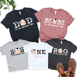 family of the birthday girl shirt, family birthday shirt, birthday girl family group shirt, family shirt, birthday shirt