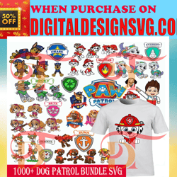 1000 paw patrol svg, paw patrol svg bundle, paw patrol svg file, paw patrol svg everest, paw patrol svg for cricut