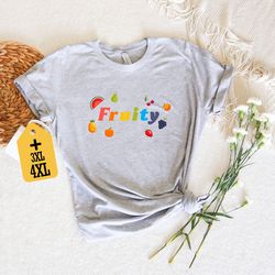 fruity shirt, lgbtq shirt, rainbow shirt, pride month shirt, love is love shirt, equality shirt, gay pride shirt, lesbia