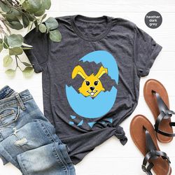 funny easter tshirt, easter bunny graphic tees, easter gifts, kids easter shirt, gift for kids, easter toddler shirts, r