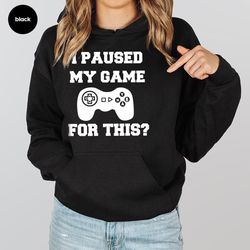 gamer hoodie, sarcastic gamer long sleeve shirt, funny crewneck sweatshirt,gamer gifts, gamer son shirt, gift for boyfir