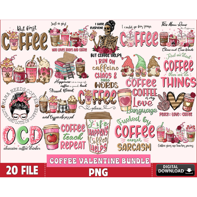 20 file Coffee valentine bundle PNG.jpg