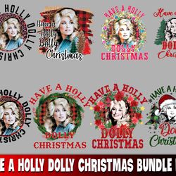 8 have a holly dolly christmas bundle png