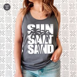 holiday graphic tee, travel tank top, summer shirt, beach shirt, sun woman tank top, vacation shirt, trip shirt, gift fo
