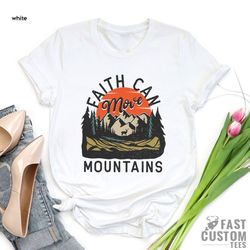 jesus shirt, inspirational shirt, grace shirt, christian t-shirts, faith can move mountains shirt, prayer shirts, religi