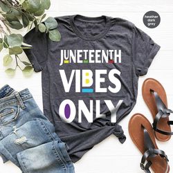 juneteenth t-shirt, black history month, unisex crewneck sweatshirt, black lives shirt, black women tee, anti racism gif