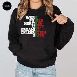 kwanzaa hoodies and sweaters, black history month sweatshirt, african diaspora long sleeve shirt, black women culture, 1