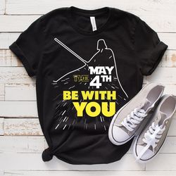 may the 4th be with you shirt, star wars shirt, star wars the mandalorian shirt, darth vader shirt, star wars t-shirt