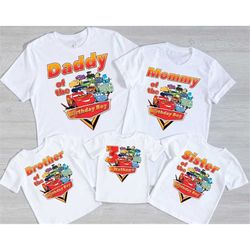 disney cars birthday shirt, cars character shirt, disney cars matching family shirts lightning mcqueen shirt, mcqueen 19