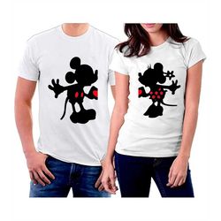 Matching Love Couples T-shirts, Mickey and Minnie Mouse Lovers, Couples Shirts, Matching Tees, Best Couples Shirts, Love