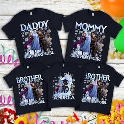 frozen birthday shirt, frozen movie characters shirt, frozen shirt, elsa princess shirt, elsa anna olaf shirt, disney fr
