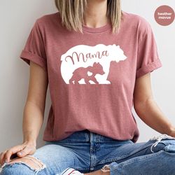 mom shirt, mother's day crewneck sweatshirt, mama bear tee, gift for mom, mama t-shirt, gift for her, mom clothes, mama