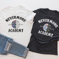 nevermore academy shirt, wednesday addams shirt, wednesday shirt, wednesday addams dancing, horror shirt, addams family,